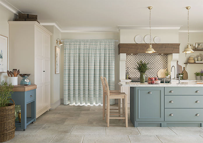 Bohemian, Crystal Blue - Made to Measure Curtains - Image 15